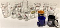 Commemorative Pint Glasses, Coffee Mugs