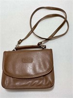 Brown Leather Coach Handbag