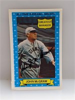 1972 Kellogg's 3-D John McGraw #3, CRACKS