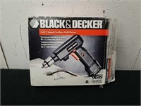 Vintage Black & Decker 2-speed cordless drills