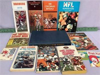 Vintage football programs & books