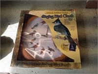 New Singing Bird Clock In Box
