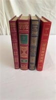 4 Signed First Edition Franklin Library Books