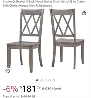 Dining Chairs (Open Box)