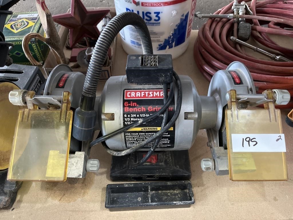 Craftsman 6in Bench Grinder