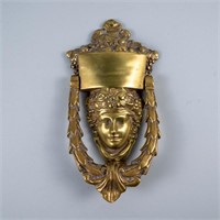 ANTIQUE EMPIRE STYLE DOORKNOCKER