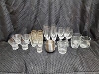 Stemware and Drinking Glass Lot