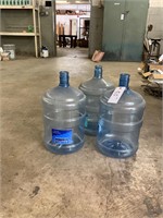 5 Gallon Water Jugs Set of Three