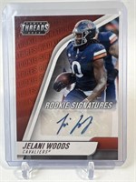 2022 Panini Threads Auto Jelani Woods RC