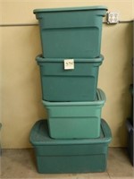 4 Storage Totes