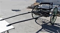 Horse Drawn 2 Wheel Cart (Like New Condition),