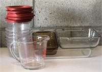 Measuring cup, Glass Baking Dishes, Storage