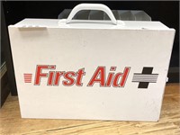 Metal first aid station