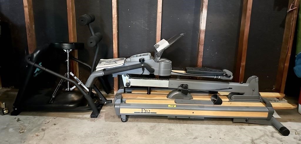 NordicTrack ProPlus Ski Exerciser Lot with Extras