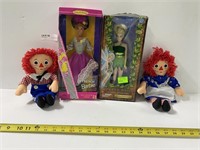 4pc Dolls; Second Edition French Barbie, Tinkerbel