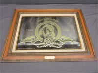 ~ RARE 1974 MGM 50th Annv. Numbered Wall Art