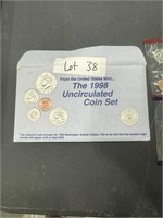1998 UNCIRCULATED COINS
