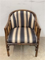 Vintage Rattan & Cane Arm Chair