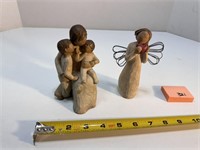 2 Willow Tree Figures