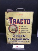 Tractp Green Transmission Oil Can