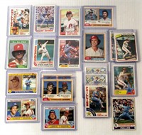 Lot of Steve Carlton Baseball Cards