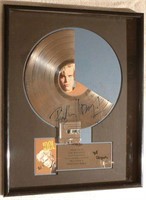 Billy Idol Gold Record, Cassette & CD Award