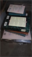 assorted bibles and commentaries