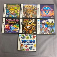 Nintendo DS Game Lot of 7 - UNTESTED