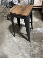 Metal bar stools