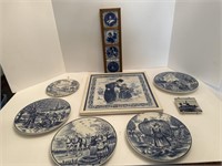Delftware plates and more