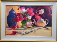 "Nice Combinations" Oil Painting by Howard Carr
