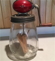 Vintage Dazey Glass Jar Butter Churner