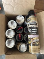 12-Cans of Termite Killing Foam