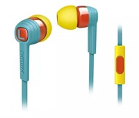 Phillips SHE7055 Clear Natural Sound, Teal