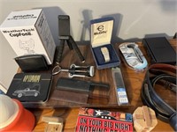 Mens Belts, Phone Stands, Wallet, Watch, Razor