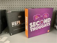 One second thoughts game and one reflect mirror