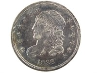 1836 Bust Half Dime, Small 5C