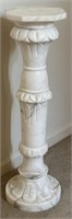 Marble/Alabaster Pedestal Fern Stand