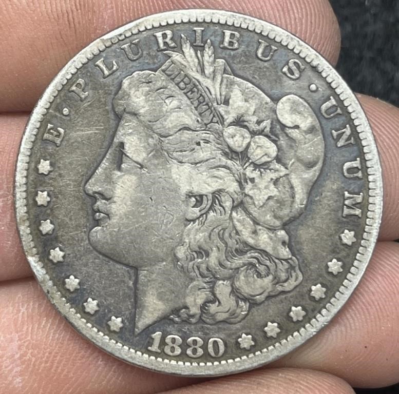 1880 Morgan S Silver Dollar