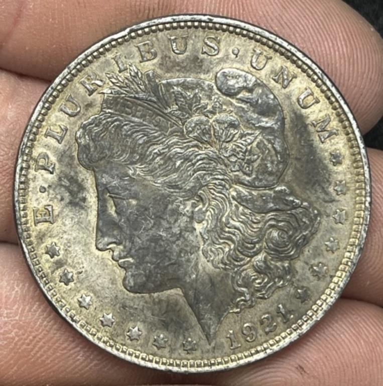 1921 Morgan Silver Dollar