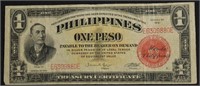 US PHILIPPINES 1941 PESO VF