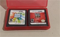 Two Nintendo DS Games- Band Hero & Guitar Hero