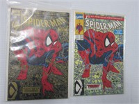 2 SPIDERMAN IST ISSUE COMICBOOKS-1990