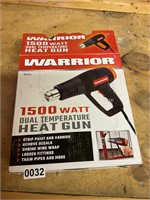 Warrior 1500 watt Heat gun - New in box
