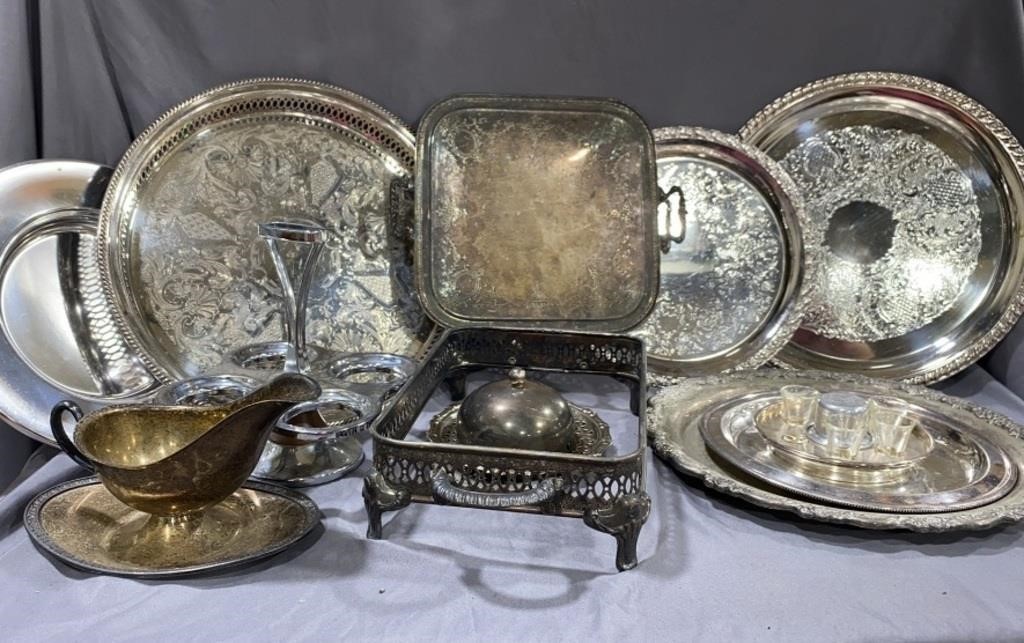 Silver Plate Serving Pieces