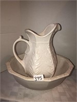 Pitcher and bowl