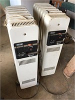 2 Oil-Filled Electric Heaters