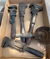 Antique Wrenches & Curry Comb