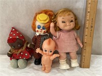 4 Very Old Dolls