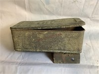 International Tractor Metal Toolbox